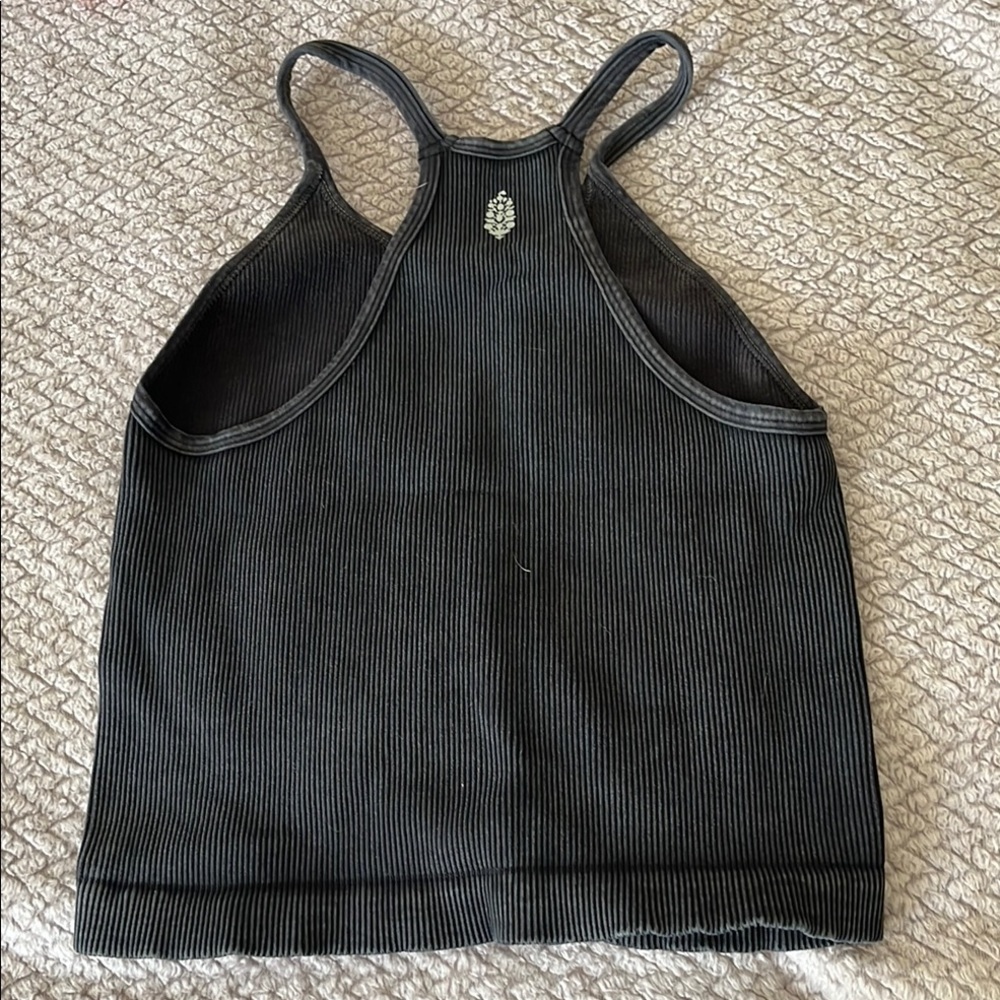 FP Movement by Free People Black Sleeveless Crop Tank Top - Picture 3 of 6